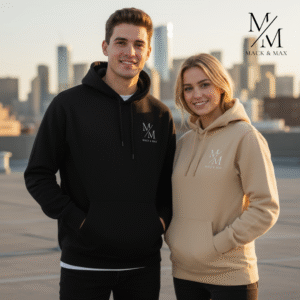 mack and max™ 100% cotton fleece hoodie
